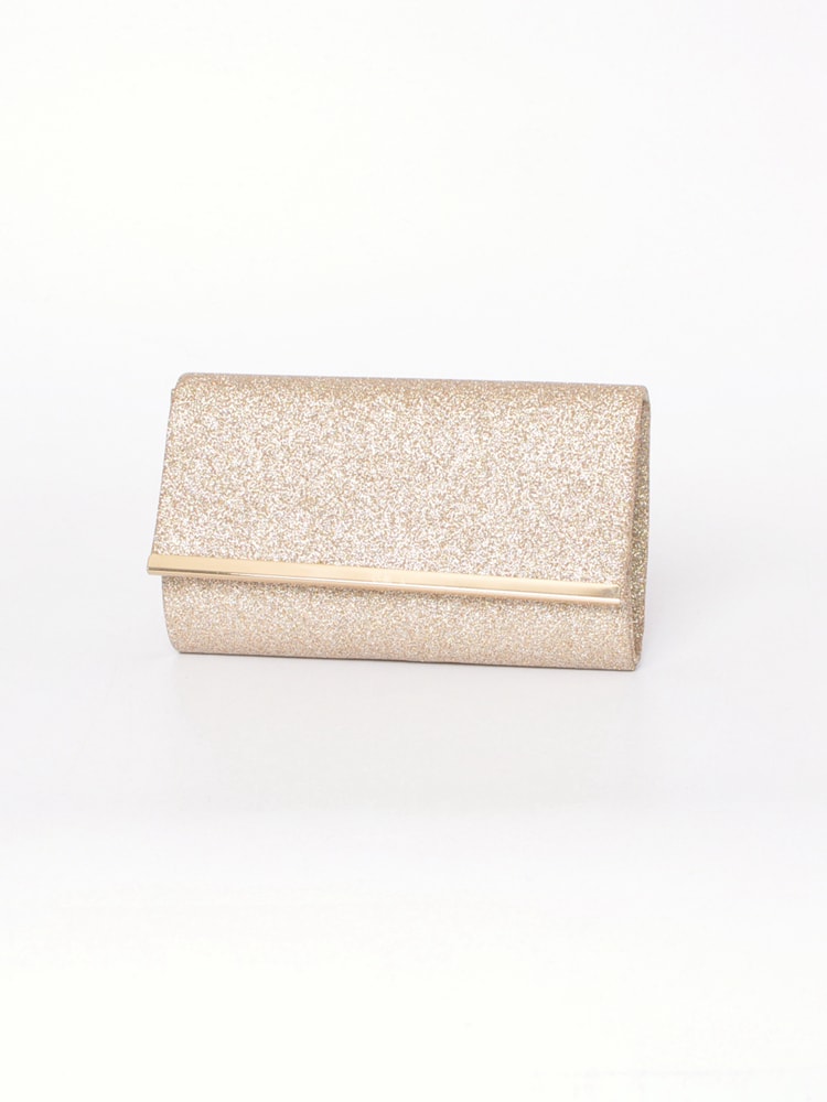 Cartera de mano con brillo minimalista - Imagen 5